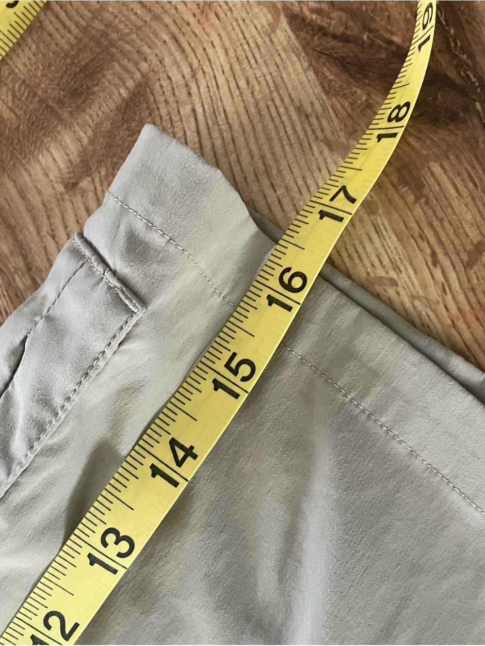 Exofficio High-Waist Women's Travel Shorts - Beige - Picture 7 of 8